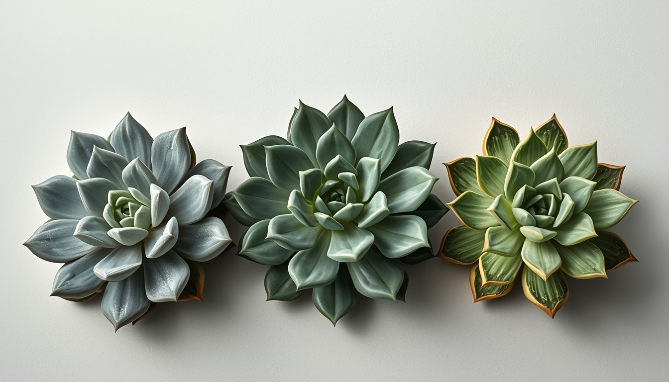 Succulent trio from Boneanklevibrant